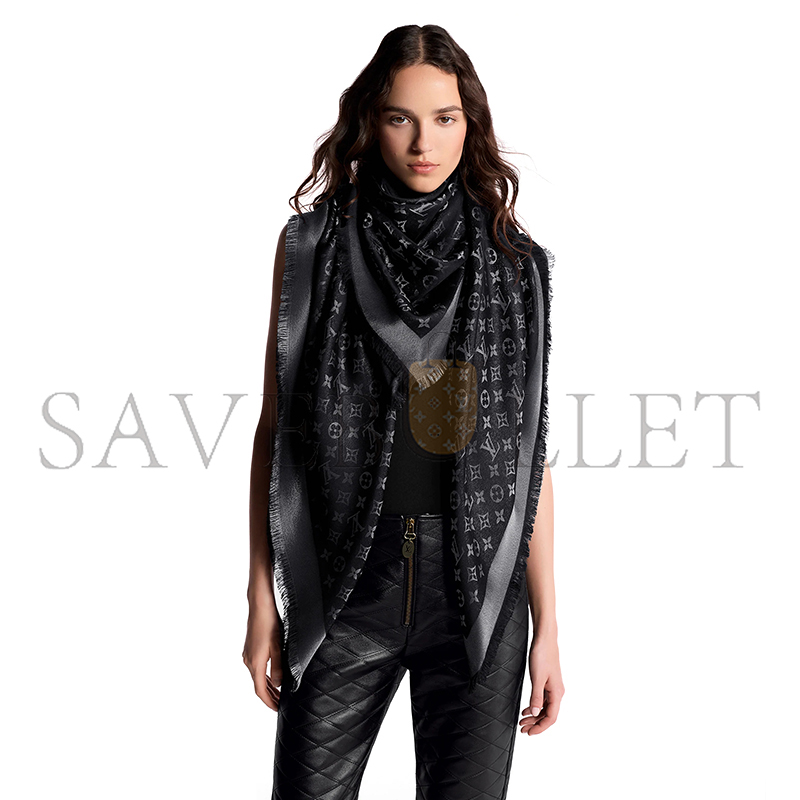 l0*is V*t0n monogram shine shawl m75123 (142*142cm)